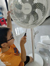 美的（Midea）電風(fēng)扇家用7葉落地扇搖頭電風(fēng)扇循臥室宿舍輕音風(fēng)扇臺式桌面小型風(fēng)扇臺地兩用升級款 白色丨7葉臺地兩用 曬單實拍圖
