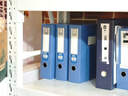 晨光（M&G）文具A4/75mm藍(lán)色粘扣檔案盒 辦公文件盒 經(jīng)濟(jì)款財(cái)務(wù)憑證收納盒 10個(gè)裝ADM929AB 曬單實(shí)拍圖
