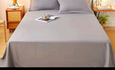 潔麗雅A類5A抗菌防水純色床單床上用品 紳士灰230cmx250cm 2米床 曬單實拍圖