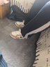 AJFD輕奢男鞋冬季新款加絨aj板鞋男空軍一號運動(dòng)小白鞋男士休閑鞋子男 白卡其 44 標準運動(dòng)鞋碼 曬單實(shí)拍圖