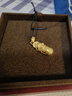 金至尊（3D-GOLD)黃金貔貅吊墜金剛杵掛墜足金999不含項鏈男女同款生日禮物計價(jià) 中版-金重6.72克（配珠寶禮盒） 曬單實(shí)拍圖