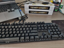 雷柏（Rapoo） V500PRO單光版 有線背光機械鍵盤 104鍵全尺寸游戲電競筆記本電腦辦公吃雞全鍵無沖鍵盤 茶軸 曬單實拍圖