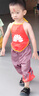 FMZXG哪咤兒童六一服裝哪吒衣服萬圣節(jié)幼兒園舞蹈道具全套兵器 哪吒服裝+乾坤圈+火尖槍 110 cm 曬單實拍圖