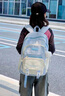 JCZS德國品牌高顏值小學(xué)生書(shū)包女孩三四五六年級兒童護脊減負超輕初中 藕粉色 (三到九年級)送小徽章和1 曬單實(shí)拍圖