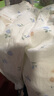 貝瑞加（Babyprints）女童防蚊褲夏季寶寶純棉長褲薄款家居睡褲外出束口燈籠褲 藍110 曬單實拍圖