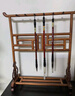 玉水湖紅木高檔大號(hào)筆架筆掛毛筆架實(shí)木固定毛筆架子掛架擱筆多功能簡(jiǎn)約收納置筆架復(fù)古文房四寶展示架 明式古典筆掛小【12針】 曬單實(shí)拍圖