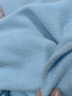 搖粒絨布料抓絨玩偶短毛絨珊瑚絨服裝里布面料保暖絨diy背景布 搖粒絨 淺藍(半米價(jià)) 曬單實(shí)拍圖