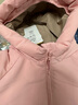 巴拉巴拉童裝寶寶羽絨服嬰兒外套冬季兒童上衣防水可愛萌男童女童 夢(mèng)幻粉60311-白鴨絨 100 cm 曬單實(shí)拍圖