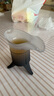 詠幻ins創(chuàng)意搞怪秦始皇奶茶杯玻璃杯帝王杯古代三足杯仿古爵杯酒杯子 磨砂黑帝王杯100ml 曬單實(shí)拍圖