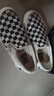 VANS范斯中性鞋Slip-On VR3低幫經(jīng)典帆布鞋休閑鞋 一腳蹬 棋盤格 36.5 曬單實(shí)拍圖