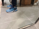 李寧（LI-NING）男鞋運動(dòng)鞋子跑步鞋云五代減震夏季款休閑鞋透氣訓練鞋軟底旅游鞋 瀑布藍/夜藍色【云5代】 42 曬單實(shí)拍圖