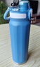 富光 保溫杯大容量316L不銹鋼運動(dòng)水杯男女高顏值學(xué)生戶(hù)外吸管水杯 780ML 藍色 曬單實(shí)拍圖