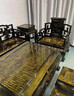 金絲楠木家具全實(shí)木沙發(fā) 大葉楠陰沉色沙發(fā)古典沙發(fā)明清仿古沙發(fā) 【預約到廠(chǎng)】免費接送 曬單實(shí)拍圖