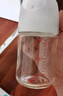 貝親（Pigeon）新生兒 防脹氣寬口徑玻璃奶瓶160ml SS號奶嘴 0個(gè)月+ AA260 曬單實(shí)拍圖