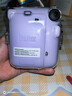 富士（FUJIFILM）立拍立得mini12 mini11/7/9升級款 相紙一次成像相機(jī)拍照生日禮物 Mini12 鳶尾紫（現(xiàn)貨） 官方標(biāo)配+Ins風(fēng)相框+相冊+水晶殼 曬單實拍圖