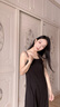 簡(jiǎn)云薄款莫代爾吊帶睡裙女性感睡衣中長(cháng)款家居服裙子內搭舒適背心四季 曬單實(shí)拍圖