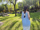 皓娥吊帶背心女夏季無(wú)袖溫柔韓系氣質(zhì)褶皺無(wú)袖綁帶露肩外穿寬松上衣 【薄荷藍(lán)-單上衣不含花邊裙】L 曬單實(shí)拍圖