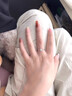 周百?！?000+門(mén)店】莫桑石鉆戒1克拉銀戒指女士求訂婚結(jié)婚送女友禮物 曬單實(shí)拍圖