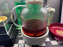 史迪熊110V煮茶壺養生壺日本美國全自動(dòng)煮茶器玻璃花茶壺電熱燒水壺家電 白 1.8L 美規110V日本美國加拿大 曬單實(shí)拍圖