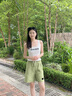 回力運(yùn)動短褲女款夏季2024新款外穿女士大碼胖mm休閑寬松中褲五分褲 曬單實(shí)拍圖
