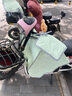 范爺家電動(dòng)車(chē)擋風(fēng)被四季通用防水防雨罩電瓶摩托車(chē)雨披電車(chē)保暖防風(fēng)罩 防風(fēng)被 淺綠色狗狗日記 曬單實(shí)拍圖