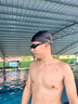 速比濤（Speedo）泳鏡高清防水防霧寬視野專業(yè)訓練游泳眼鏡運動裝備男女通用護目鏡 黑色 曬單實拍圖
