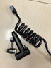 箭牌（ARROW）衛(wèi)生間馬桶噴槍噴水槍沖洗器噴頭婦洗廁所洗屁股神器 黑色多功能?chē)姌?彈簧軟管 曬單實(shí)拍圖