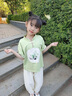 G.DUCKKIDS小黃鴨童裝漢服男女童夏季兒童唐裝幼兒園翠竹中式六一演出服套裝 翠竹男童香囊 130 建議7~8歲【120-130cm】 曬單實拍圖