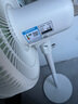 美的（Midea）幸運(yùn)草安睡風(fēng)扇家用電風(fēng)扇直流變頻落地扇 WiFi智控循環(huán)風(fēng)扇1級(jí)能效遙控轉(zhuǎn)頁(yè)扇 【幸運(yùn)草風(fēng)扇PLUS-WIFI智控】SDI35MQ 曬單實(shí)拍圖
