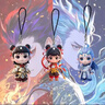 山頭林村哪吒2玩具鑰匙扣鏈背書包手機魔童鬧?？ㄍㄖ苓吺洲k玩偶擺件公仔 平面【9件套】哪咤*6+敖丙*3 掛件 曬單實拍圖