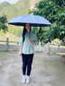 德國(guó)品質(zhì)雨傘晴雨兩用漸變自動(dòng)雨傘加大號(hào)加固加厚晴雨抗風(fēng)自動(dòng) (Ultra進(jìn)階版)漸變藍(lán)[防暴傘架] 曬單實(shí)拍圖