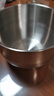 海伊朵不銹鋼打蛋盆打發(fā)奶油盆烘焙做蛋糕攪拌和面加深防濺打蛋盤(pán)發(fā)面盆 打蛋盆【中號】 曬單實(shí)拍圖
