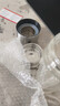 XKJ德國茶杯茶水分離杯男泡茶杯高檔水杯個(gè)人杯子雙層透明玻璃杯子 【破損包賠+雙層防燙】鋼本色300ml 曬單實(shí)拍圖