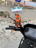 偶森電動車手機(jī)支架2025新款自行車摩托車外賣導(dǎo)航支架防震防抖手機(jī)架 鏡座款-防震手機(jī)支架 曬單實拍圖