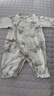 巴厘小豬新生兒衣服夏季長袖薄款空調(diào)服睡衣國風(fēng)寶寶綁帶和尚服嬰兒連體衣 初夏即事 52cm 曬單實拍圖