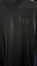 安德瑪（Under Armour）速干T恤男裝 26夏季新款速干Tech半拉鏈訓練緊身長(cháng)袖運動(dòng)健身衣 1328495-速干-Tech輕質(zhì)面料- 黑色 L 175/96A 曬單實(shí)拍圖