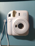 富士（FUJIFILM）instax mini12一次成像相機 立拍立得一次成像相機拍立得相機 Mini12繡球藍（送女友首選） 標配（無(wú)相紙） 曬單實(shí)拍圖