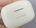 聯(lián)想（lenovo）真無線藍(lán)牙耳機(jī) 半入耳式耳機(jī) 音樂運動游戲耳機(jī)藍(lán)牙5.4 適用蘋果華為小米手機(jī) EA110月巖白 曬單實拍圖