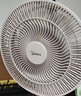 美的（Midea）【颶風節(jié)能】七葉柔風立式電風扇/家用輕音落地扇/臺式小型風扇/大風力遙控定時搖頭風扇 SAH35BSJ 曬單實拍圖