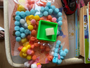 美樂童年玉米積木手工diy玉米粒彩色幼兒園粘土泡沫玩具3-6歲兒童生日禮物 曬單實拍圖