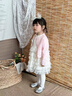 G.DUCKKIDS童裝女童套裝春秋季兒童衣服女小童秋裝連衣裙套裝女孩開(kāi)衫兩件套 綠色毛衣+連衣裙 90 尺碼1~2歲【 80-90cm】cm 曬單實(shí)拍圖