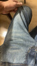 真維斯（Jeanswest）高端純棉復古直筒牛仔褲男夏季新款男褲潮流男士百搭休閑長(cháng)褲子 302懷舊藍 29 （2尺2）建議100-110斤穿 曬單實(shí)拍圖