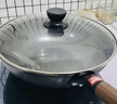 典匠鐵鍋鑄鐵炒鍋32cm無(wú)涂層輕便老式不易粘鍋生鐵家用炒菜鍋尖底鐵鍋 曬單實(shí)拍圖