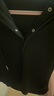 尚都比拉春秋慵懶風(fēng)連帽長(cháng)袖t恤女顯瘦百搭純色女裝上衣 雅黑色 S  曬單實(shí)拍圖