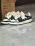 FOOT INDUSTRY 足下工業(yè)「品牌經(jīng)典」90s滑板鞋運(yùn)動(dòng)休閑復(fù)古訓(xùn)練板鞋男女百搭 黑色/米白 42 曬單實(shí)拍圖