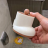 FVFH德國壁掛大頭鞋煙灰缸家用款廁所辦公室防飛灰煙缸煙灰缸桌面擺件 奶白色【1個(gè)裝】 曬單實(shí)拍圖