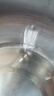 不銹鋼盆家用商用加深斗盆洗臉盆洗澡盆湯盆面盆洗腳盆洗菜盆大盆 不銹鋼盆 28cm 曬單實(shí)拍圖