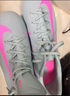 耐克NIKE男足球鞋 刺客VAPOR 16 TF碎釘運(yùn)動鞋F(xiàn)Q8449-301爆炸粉43 曬單實拍圖