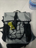 鷗咖諾機車(chē)風(fēng)可放頭盔籃球雙肩包男士時(shí)尚潮流女神節書(shū)包大學(xué)生潮酷背包 深灰色 帶青蛙玩偶掛件 曬單實(shí)拍圖