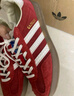 阿迪達(dá)斯 （adidas）中性 三葉草系列 GAZELLE INDOOR 低幫休閑鞋 IF1808 紅白  38.5  曬單實(shí)拍圖